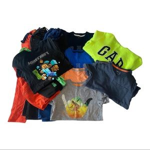 Boy’s Size Small (6-7) Gap Clothes Lot of 12 Items- 3 Jeans, 2 Shirts, & 7 Tops
